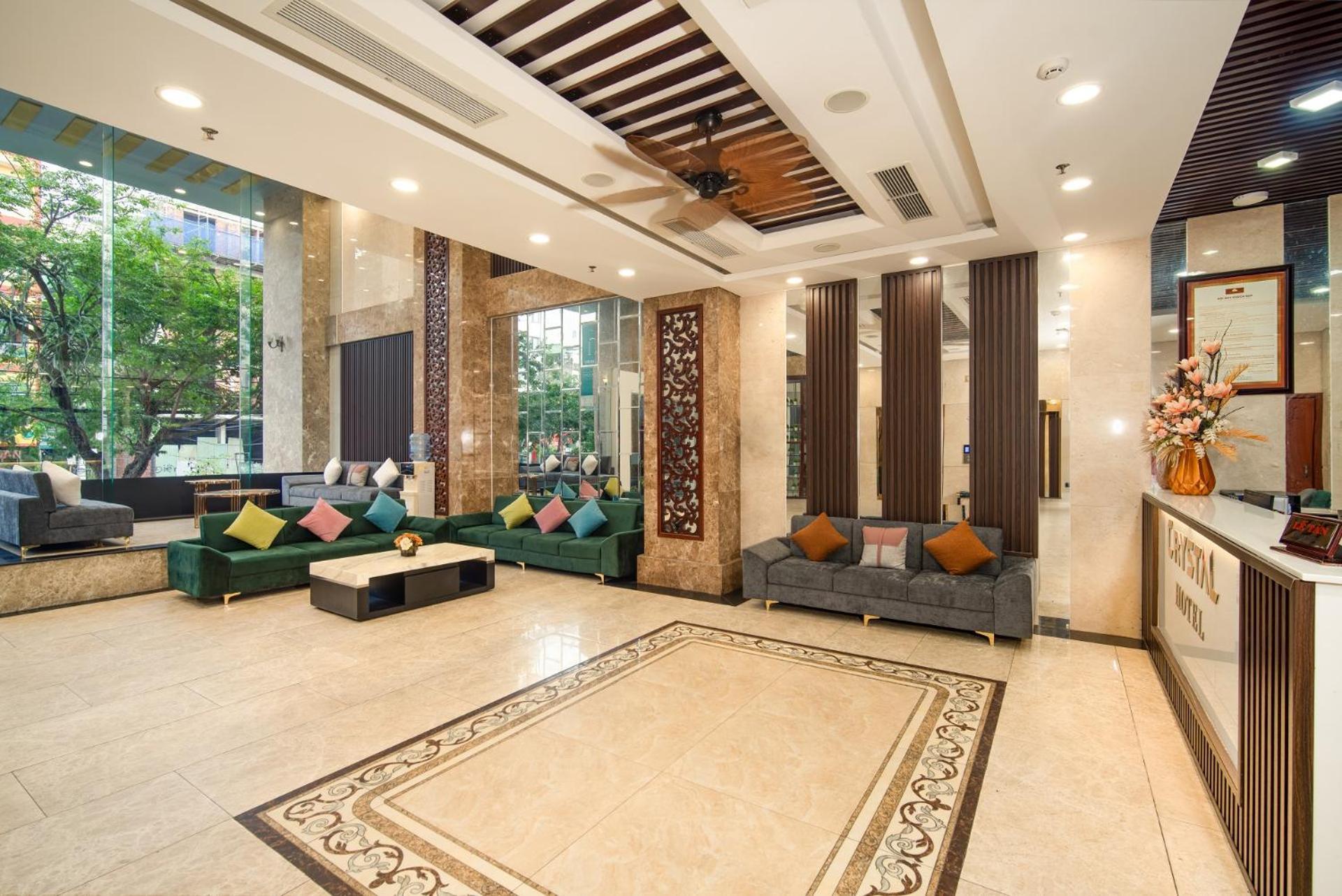 Crystal Hotel By Ha My Da Nang Bagian luar foto